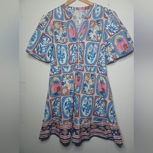 Joie Colorful Patterned Dress